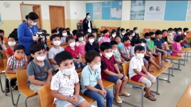 Sekolah Jadi pusat deteksi dini kesehatan anak dengan program Cek Kesehatan Gratis (CKG) yang akan dimulai pada Juli 2025 |ilustrasiAI_andiawaltjoheng@harian.news