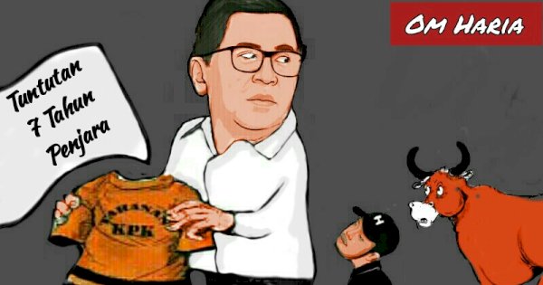 Sekjen PDIP Hasto Kristiyanto Dituntut 7 Tahun Penjara