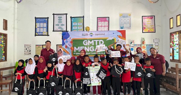 GMTD Ajak Siswa SD Jadi Generasi Pintar dan Peduli Lingkungan