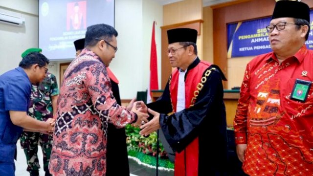 Wakil Bupati Gowa dorong sinergi penegakan hukum untuk kepastian publik ||handover 