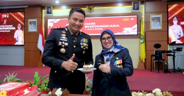 Hari Bhayangkara, Polres Gowa Raih Apresiasi dari Bupati Husniah
