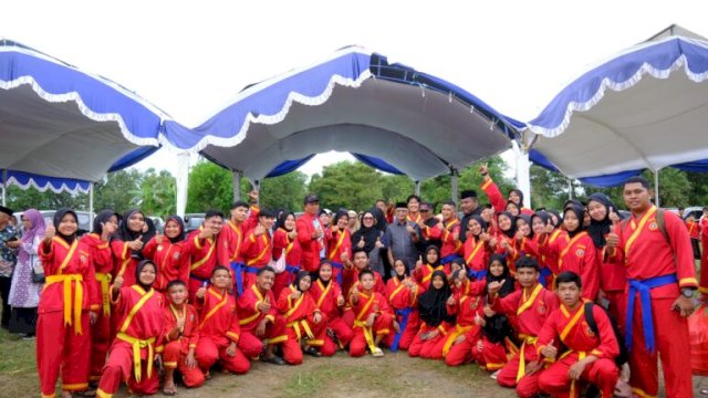 Bupati Gowa Husniah Talenrang bersama Padepokan Tapak Suci Muhammadiyah ||handover 