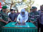 Bupati Gowa Resmikan Gerbang Koramil Tinggimoncong, TNI Dekat dengan Masyarakat