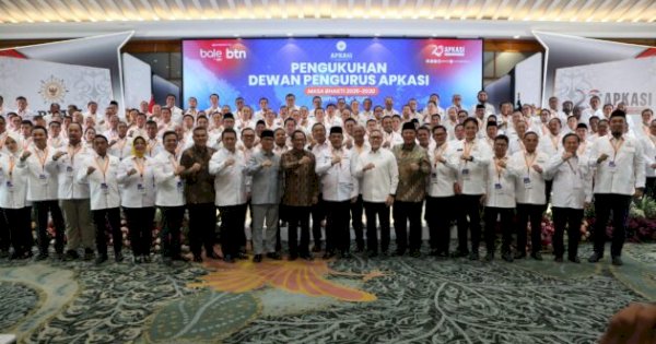 Bupati Gowa Husniah Dikukuhkan di APKASI 2025–2030