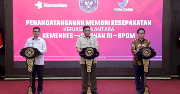 BPOM, Menkes, Menhan Kolaborasi Kemandirian Obat Wujudkan Ketahanan Nasional