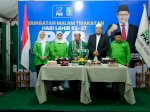 DPW PKB Sulsel Gelar Malam Tirakatan Harlah ke 27 PKB, Sekaligus Luncurkan Ambulans Rakyat