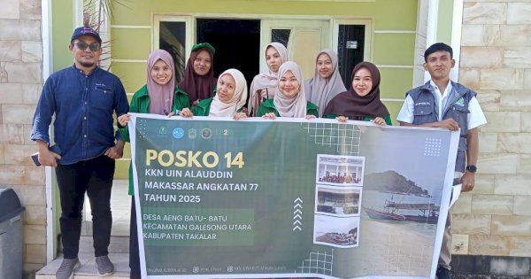Ketika Posko Jadi Cerita: KKN UINAM 77 Warnai Desa Aeng Batu-Batu