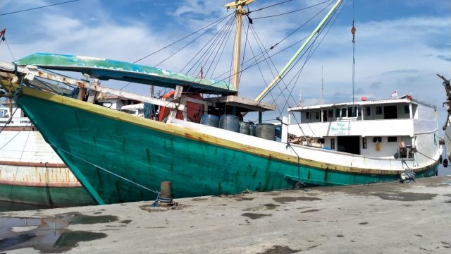 KM Mulya Abadi dilaporkan hilang di laut Selayar. Dok. Ist