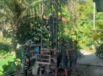 Satgas TMMD Ke-125 Kodim 1419/Enrekang Bangun Sumur Bor di Lima Titik