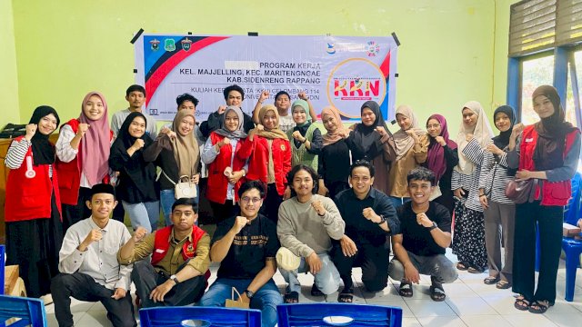 Bangun Kesadaran, Mulai dari Obrolan: KKN Unhas Majjelling Gaungkan NGOPI untuk Pemuda