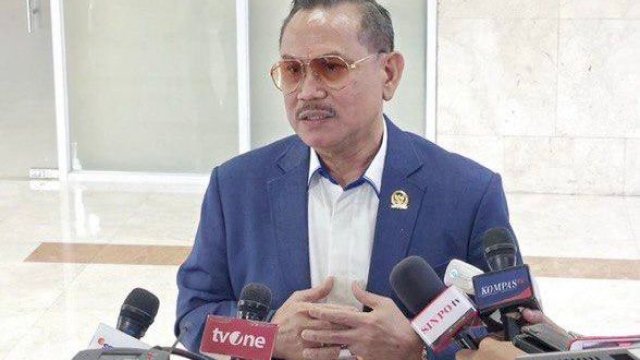 Anggota DPR RI dari Partai Demokrat, Frederik Kalalembang. 