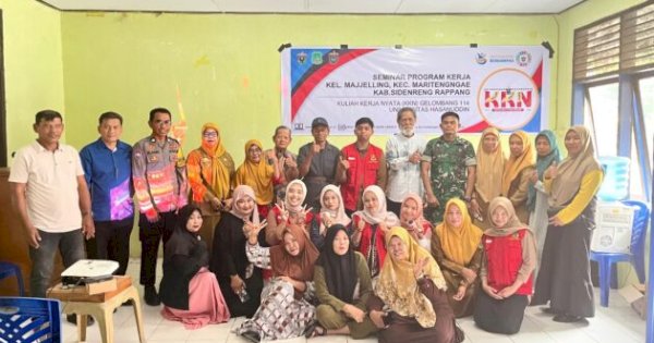 KKN 114 Unhas Bawa Program Cerdas ke Tengah Warga Majjelling