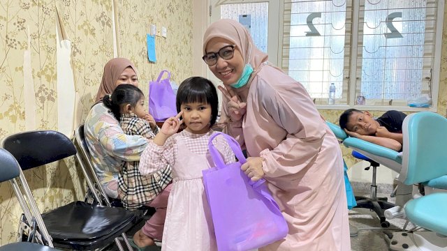 RSKDM edukasi bahaya karies anak. (Foto: ist)