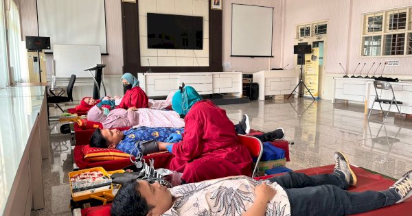 RSKD Gigi dan Mulut Sulsel Gandeng UTD Gelar Donor Darah, Targetkan 30 Kantong Lebih