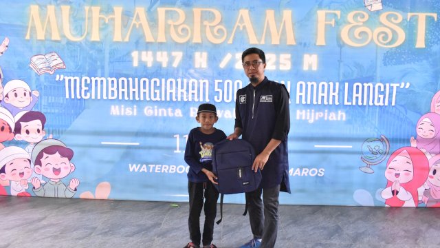 Ketua panitia Muharram Fest PPA-YAI Makassar, Amirul Mukmin. Foto: dok PPALC Makassar 