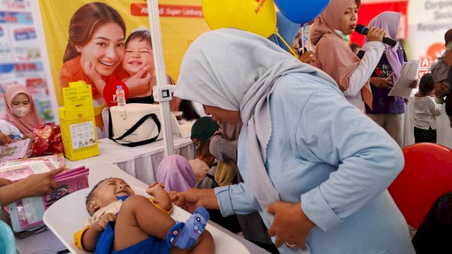 Suasana kegiatan 1.000 Hari Pertama Kehidupan (HPK): Menjaga Kesehatan Kulit Balita. (Foto: ist)
