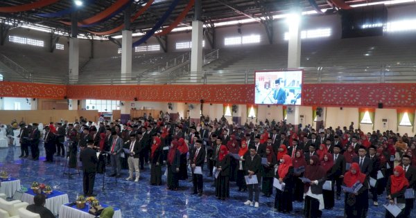 Rektor Unismuh Makassar Lantik 153 Pejabat Baru, Berikut Daftarnya!