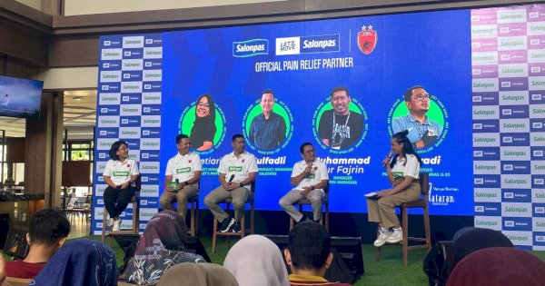 Gandeng PSM Makassar, Salonpas Dukung Performa Atlet Tetap Prima di Lapangan