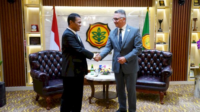 Pertanian Disegani, Mentan Kanada Berkunjung Pertama Kali ke Indonesia