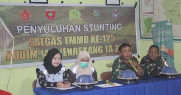 Satgas TMMD ke-125 Enrekang: Edukasi Stunting untuk Masa Depan Gemilang