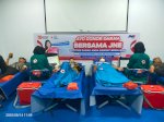 JNE Makassar Tebar Semangat Merah Putih Lewat Donor Darah di HUT RI ke-80