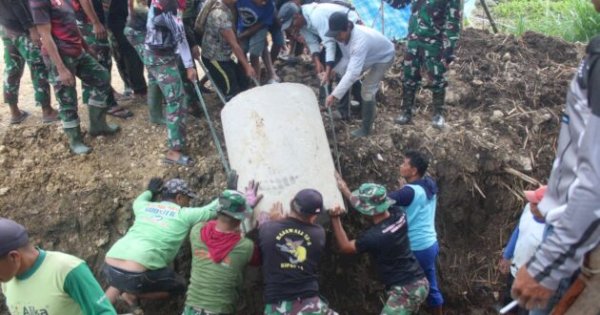 Satgas TMMD ke-125, Percepat Pemasangan Gorong-Gorong di Enrekang