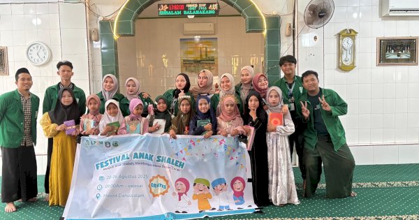 KKN UINAM Angkatan 77 Sukses Gelar Festival Anak Sholeh di Kelurahan Jagong