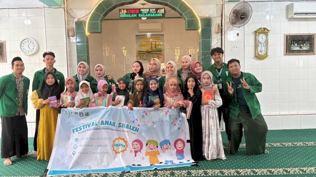 KKN UINAM Angkatan 77 Sukses Gelar Festival Anak Sholeh di Kelurahan Jagong