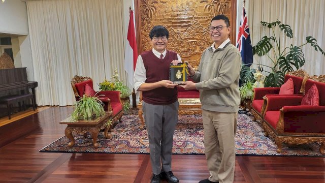 Kepala BPOM RI, Prof Taruna Ikrar dalam lawatan di Australia. Dok. Humas BPOM