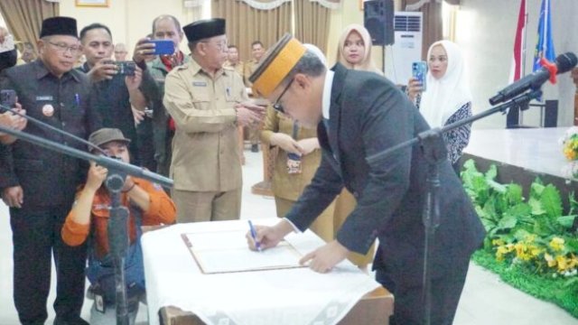 Bupati Jeneponto H. Paris Yasir lantik 177 pejabat administrator, pengawas, dan fungsional ||Ist
