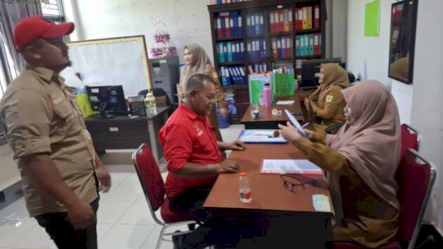 Saktiawan mencalonkan diri sebagai Direktur PDAM Sinjai ||irman@harian.news 