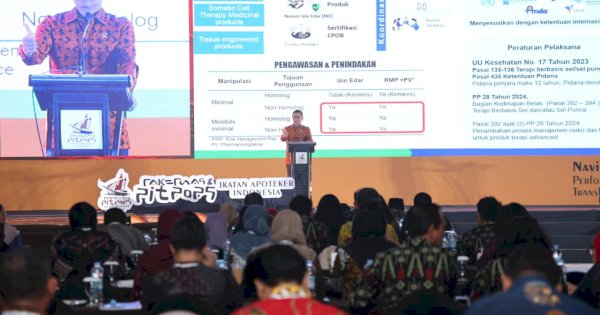 Kepala BPOM Prof Taruna, Gaungkan Konsep ABG di Hadapan Apoteker Se Indonesia