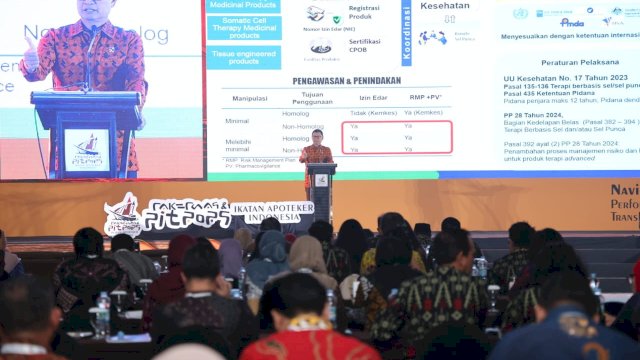 Kepala BPOM Prof Taruna, Gaungkan Konsep ABG di Hadapan Apoteker Se Indonesia