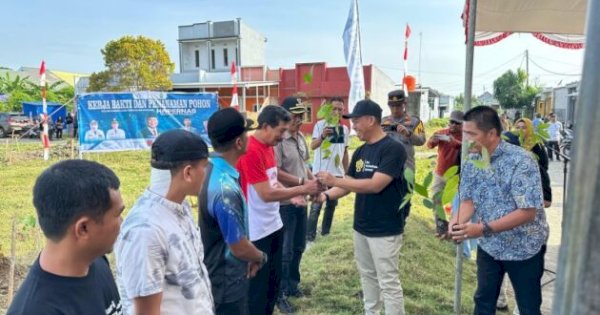 Perkimtan Sinjai Tanam Ribuan Pohon di Hapernas
