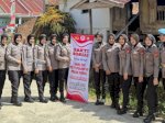 Jelang HUT Polwan, Polisi Wanita Polres Sinjai Tebar Kepedulian