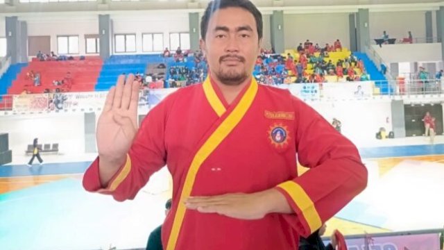 Atlet Tapak Suci Gowa, Saldy, meraih medali perunggu dalam ajang World Championship 2 di Malang ||handover 