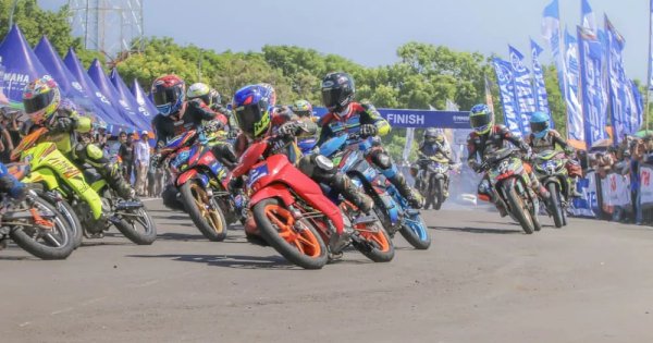 Seri Kedua Yamaha Cup Race 2025 di Titik Nol Bira Diserbu Ribuan Warga Sulsel