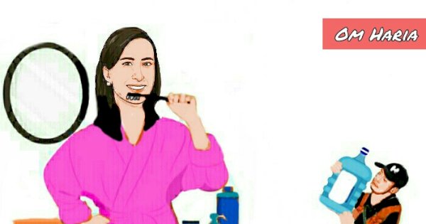 Air Galon untuk Mandi Menpar Widiyanti Putri Wardhana