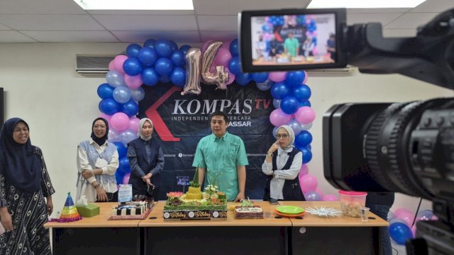 Anggota DPR RI Fraksi PKB, Syamsu Rizal MI hadir di Kantor Kompas TV Makassar, Selasa (9/9). HN