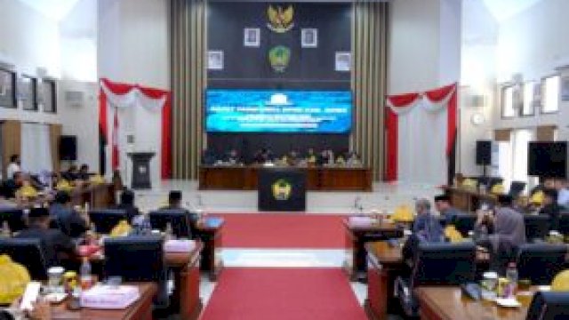 Pemkab Gowa dorong pengelolaan Pajak dan Retribusi, 7 Fraksi DPRD Gowa setuju untuk dibahas ||handover