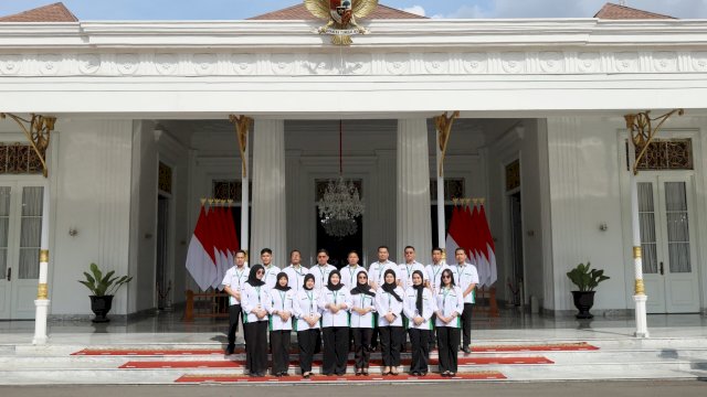 Jelajah Sejarah: PPI Kota Makassar Kunjungi Istana Kepresidenan Yogyakarta