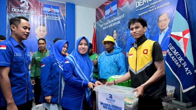 DPC Demokrat Makassar Peringati HUT Demokrat ke 24