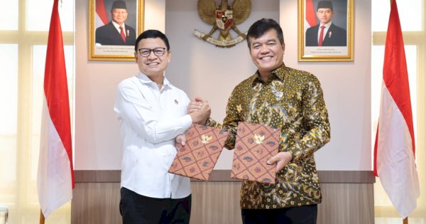 Taruna Ikrar: Rakyat Sehat dan Indonesia Emas 2045, BPOM–Barantin Sepakat MOU Perkuat Sinergi Pengawasan