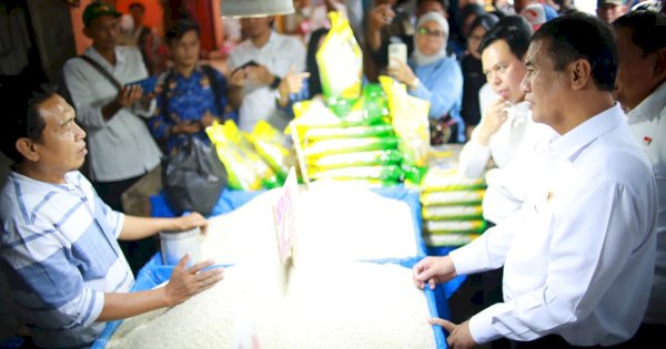 Harga Beras Mulai Turun, Mentan Amran Sidak Pasar Panorama Bengkulu