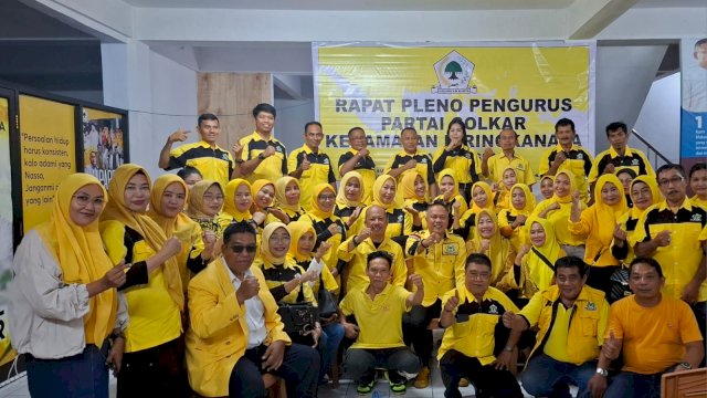 Kembali Pimpin Golkar Biringkanaya, Om Luk: Kemenangan Golkar Harga Mati