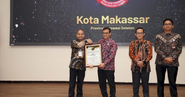 Pemkot Makassar Masuk 10 Kota Terbaik di Indonesia Dalam Hal Transformasi Digital