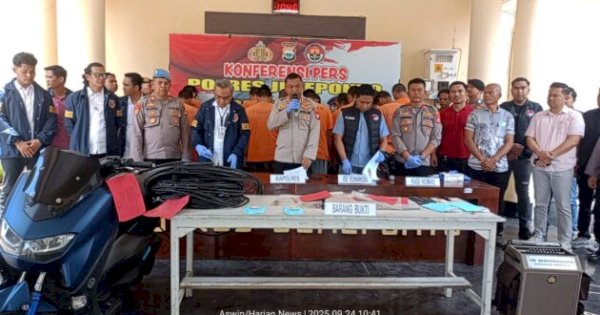 Polres Jeneponto Amankan 19 Tersangka Narkoba dalam 3 Bulan