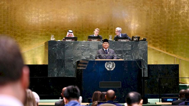 Prabowo Pamer Rekor Cadangan Beras RI di PBB, Ungkap Rencana Ekspor ke Palestina