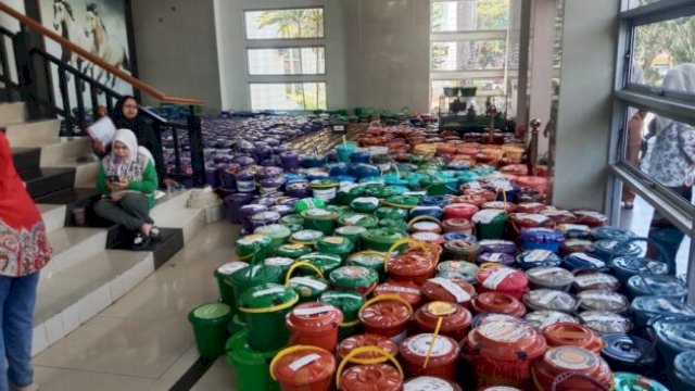 Panitia Maulid Akbar Jeneponto optimis target 15.988 bakul Maulid tercapai ||Ist_aswin@harian.news 