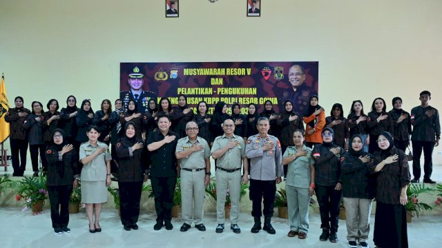 Ilham Arief Sirajuddin Kukuhkan Irwansyah Sukarana, KBPP Polri Gowa Siap Berbenah